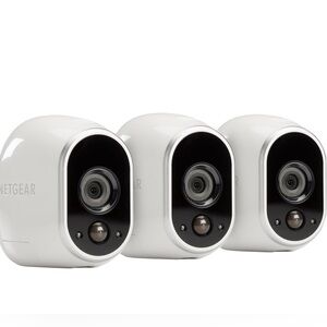 Netgear Arlo HD security 3 camera internet cloud based security system